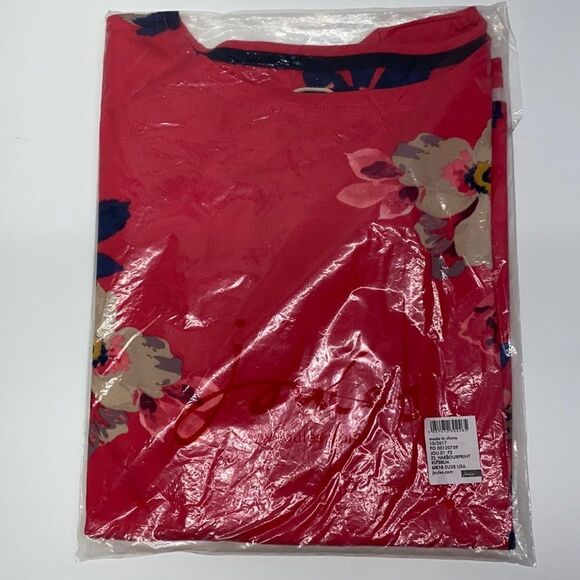 🔥JOULES RaspberryBircham Bloom Harbour JerseyTop New - Picture 2 of 10